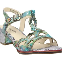 Sandales*Laura Vita Hucbio 26 Turquoise